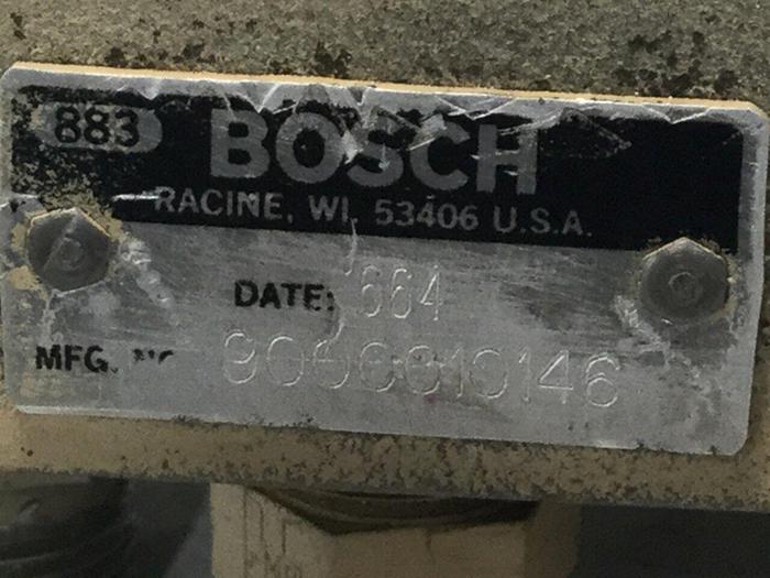 Used BOSCH Valve 9000010146 #103023