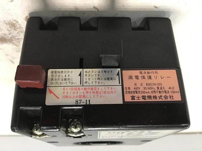 Used FUJI ELECTRIC Contactor BSR22N-00S #140912