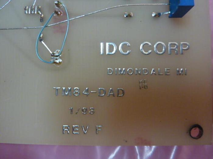 Used IDC CORP Display Board TM84-DAD Used
