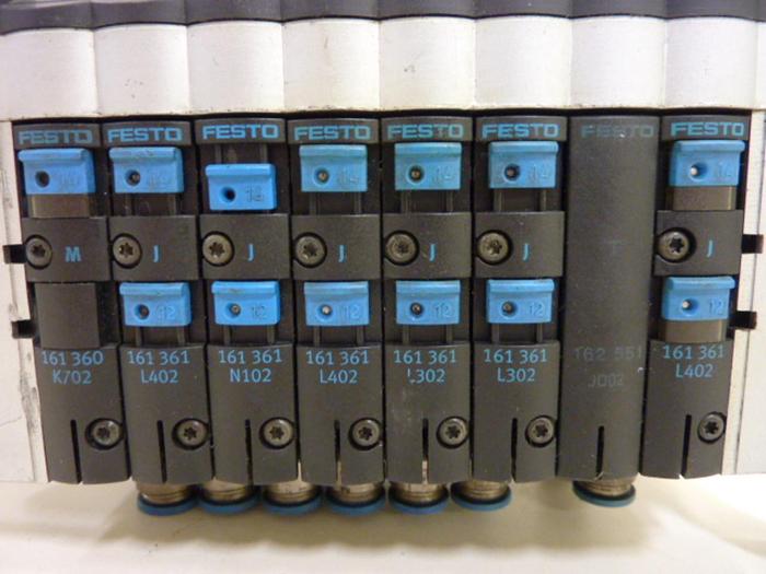 Used FESTO Valve Terminal CPV14 CPV14-GE-FB-8 #54635
