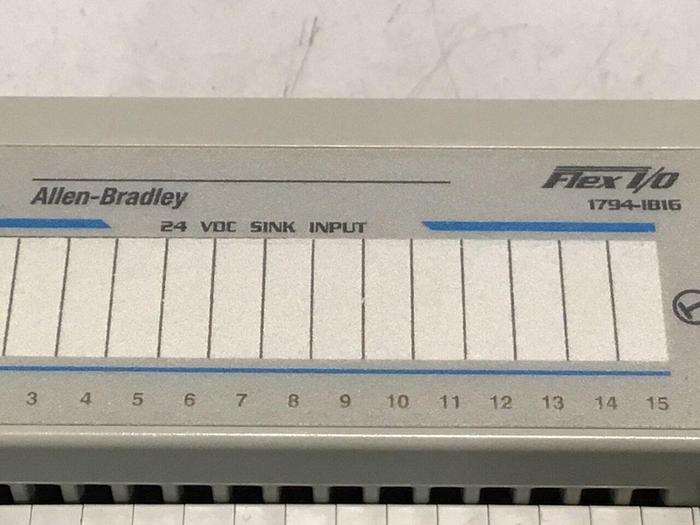 Used ALLEN BRADLEY Input Module 1794-IB16 SER A #129361