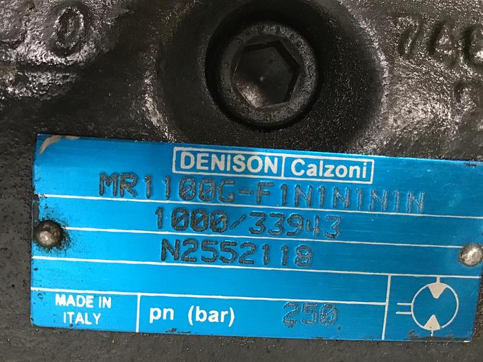 Used DENISON HYDRAULICS Motor MR1100G-F1N1N1N1N Used #140875