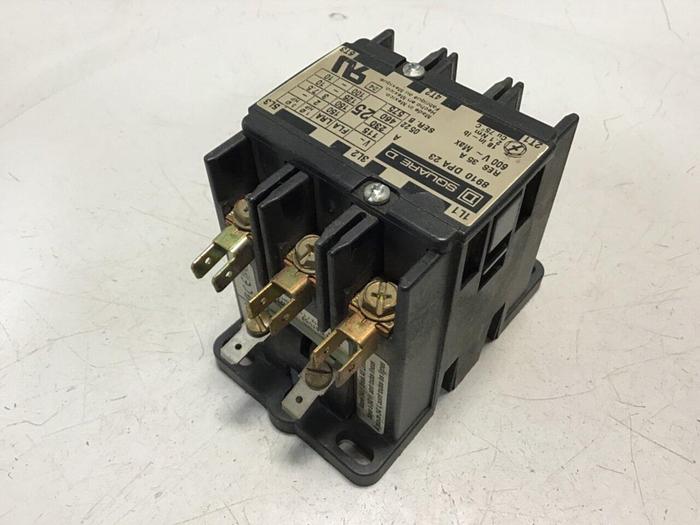 Used SQUARE D Contactor 8910-DPA23 #76028