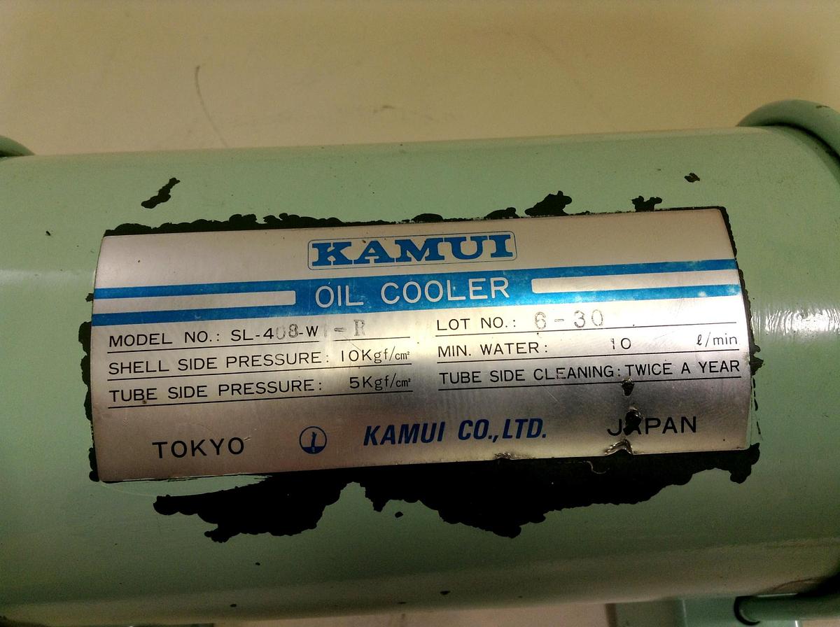 Used TOKYO KAMUI Oil Cooler SL-408-W1-R #86930