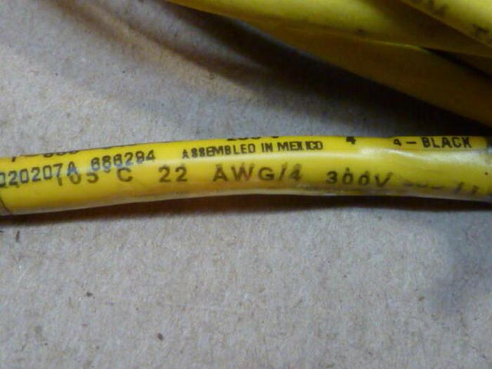 Used BALLUFF Cordset C04BEL00TY100M #29764