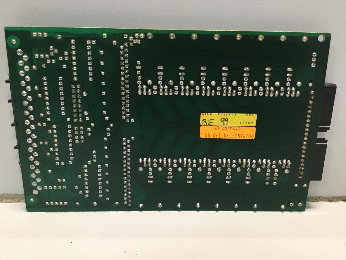 Used BACHMANN ELECTRONIC Circuit Board CA16/P2.5 Used