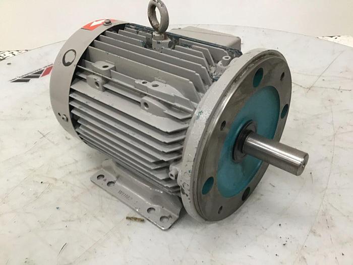 Used BROOK CROMPTON 3 HP Motor U-D-182T-SC #138512