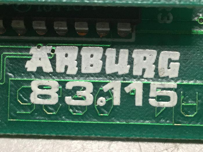 Used ARBURG CPU Board 83.115 Used