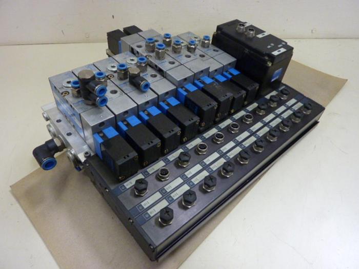 Used FESTO Control Block / Valve Terminal IFB8-02 #52867