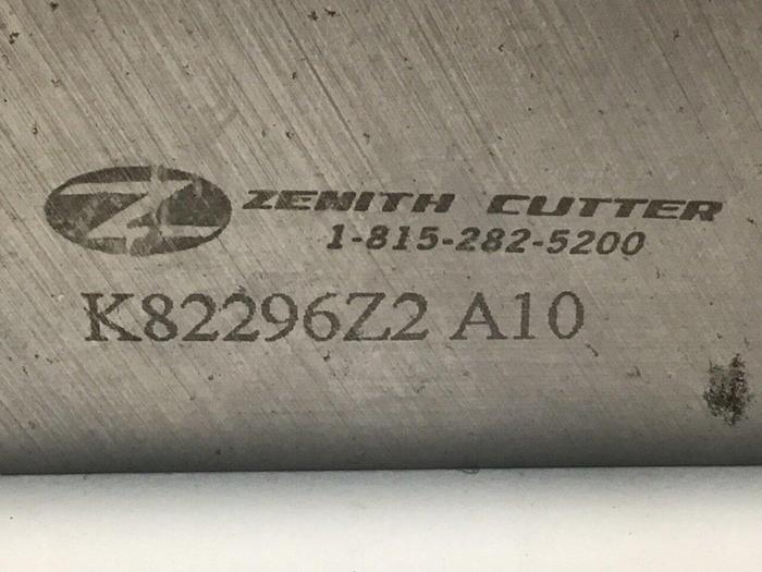 Used ZENITH Granulator Blade K82296Z2A10 #113229