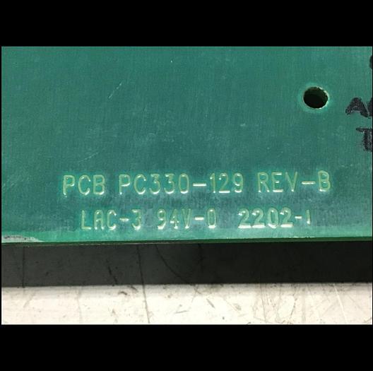 Used VAN DORN Operator Interface Board 330129 PC330-129 330-129 Used
