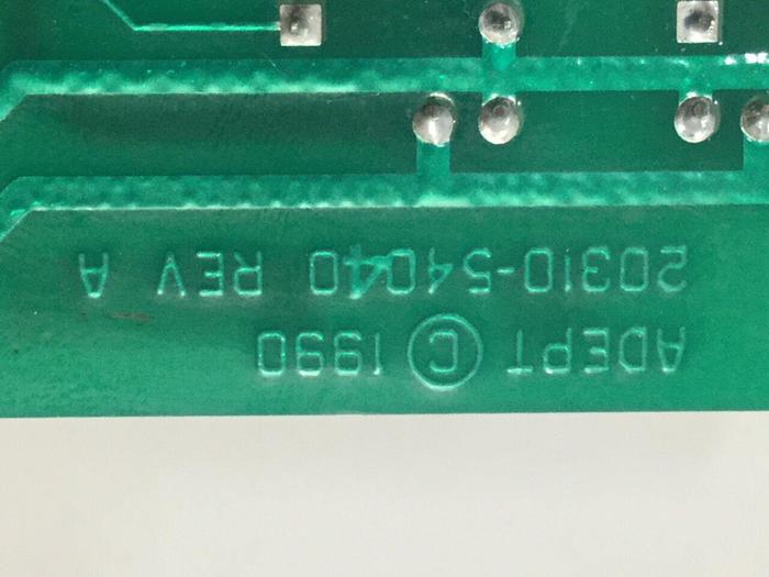 Used ADEPT Circuit Board 20310-54040 REV A #105543