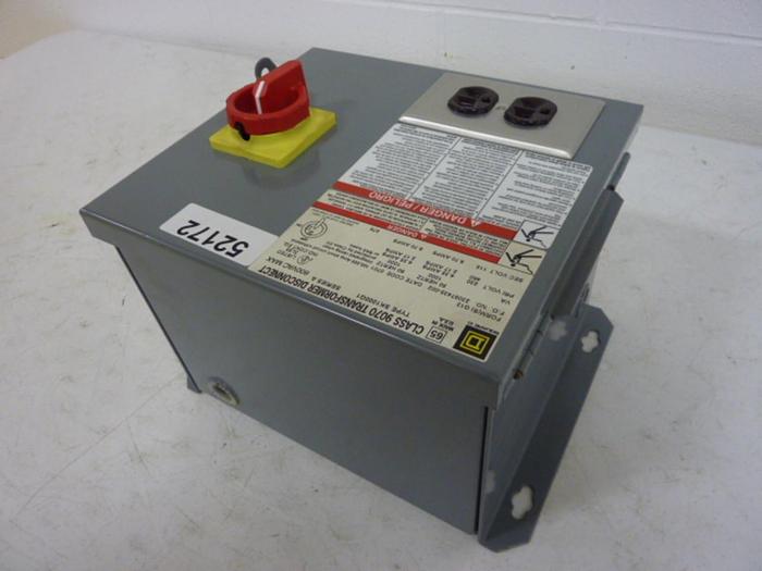 Used SQUARE D Transformer Disconnect 9070-SK1000G1 #52172