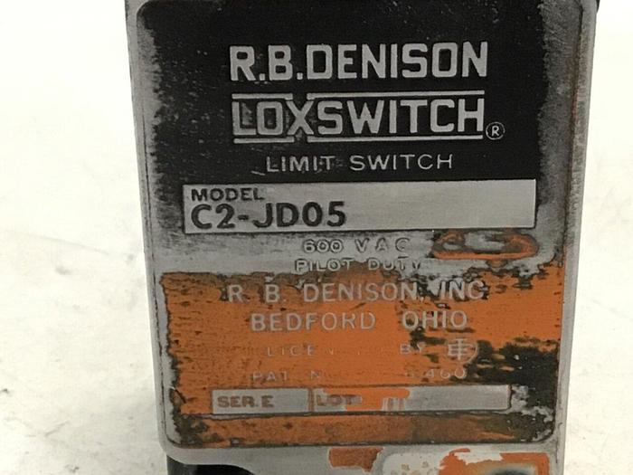 Used RB DENISON Limit Switch C2-JD05 #121213