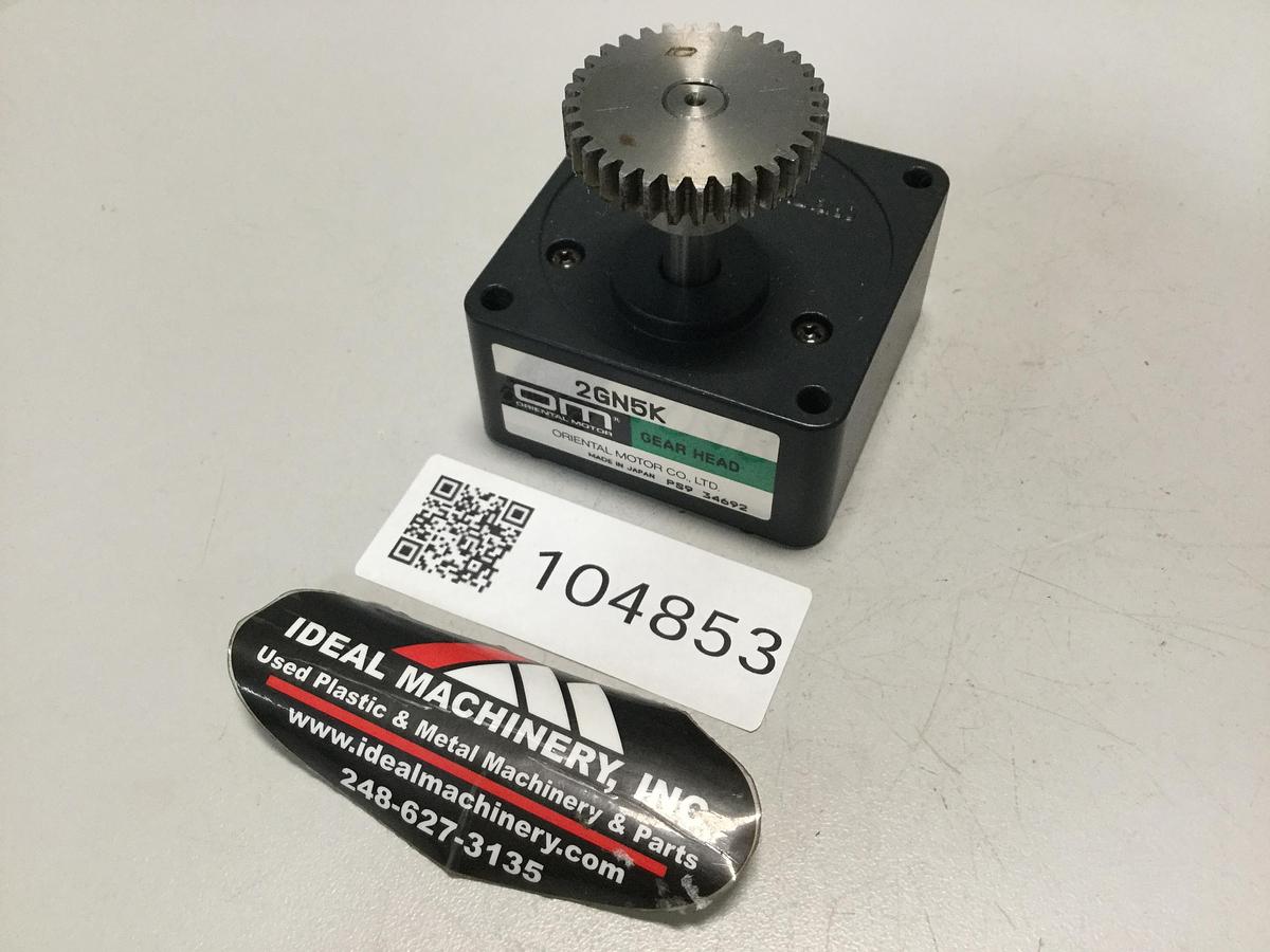 Used ORIENTAL MOTOR Gearhead 2GN5K Used