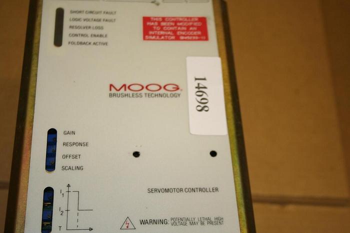 Used MOOG Motor Controller 152J453A Used