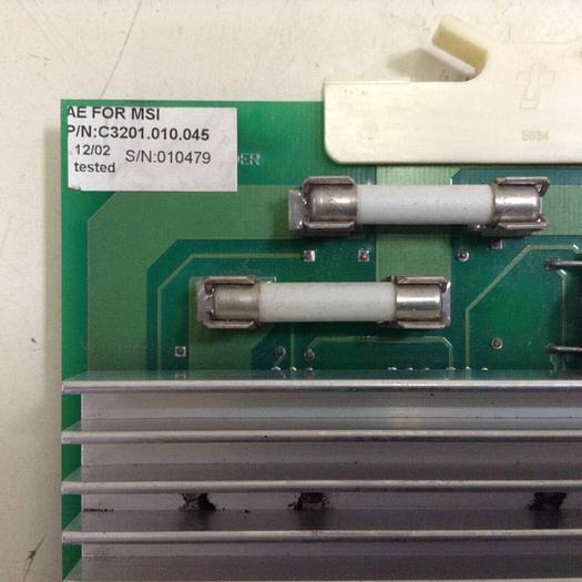 Used AMERICAN MSI Control Board C3201.010.045 #86577