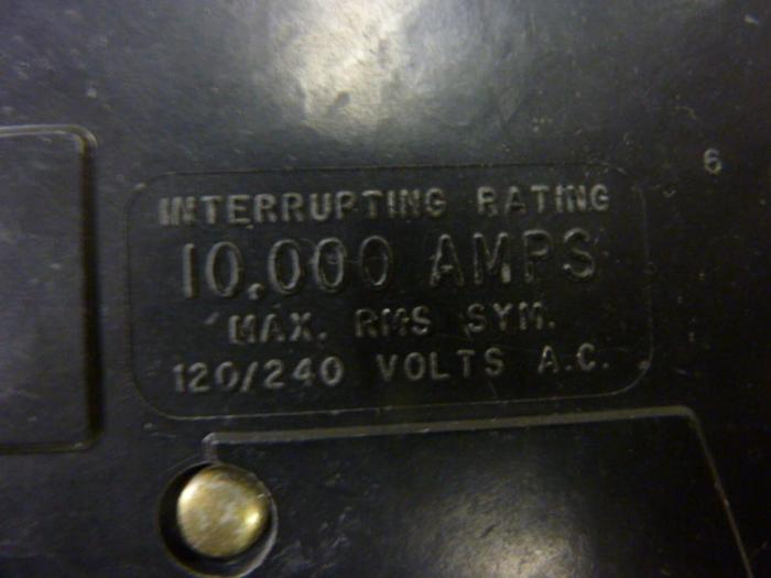 Used SQUARE D 30 Amp Circuit Breaker QOU130 #42874