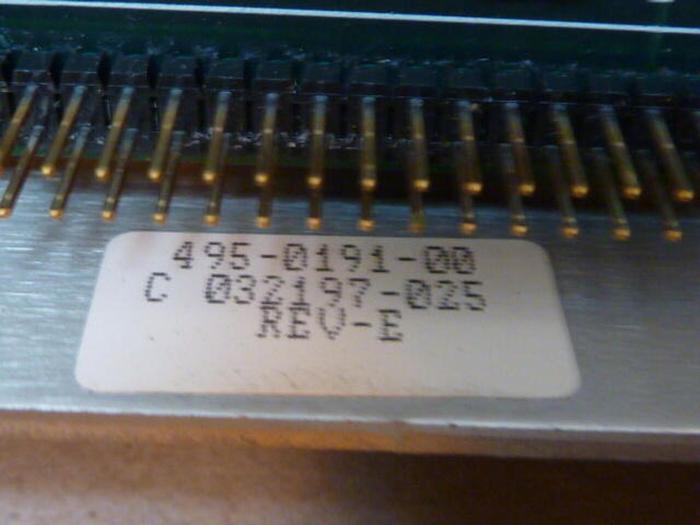 Used PERCEPTRON Frame Grabber 495-0191-00 #29410