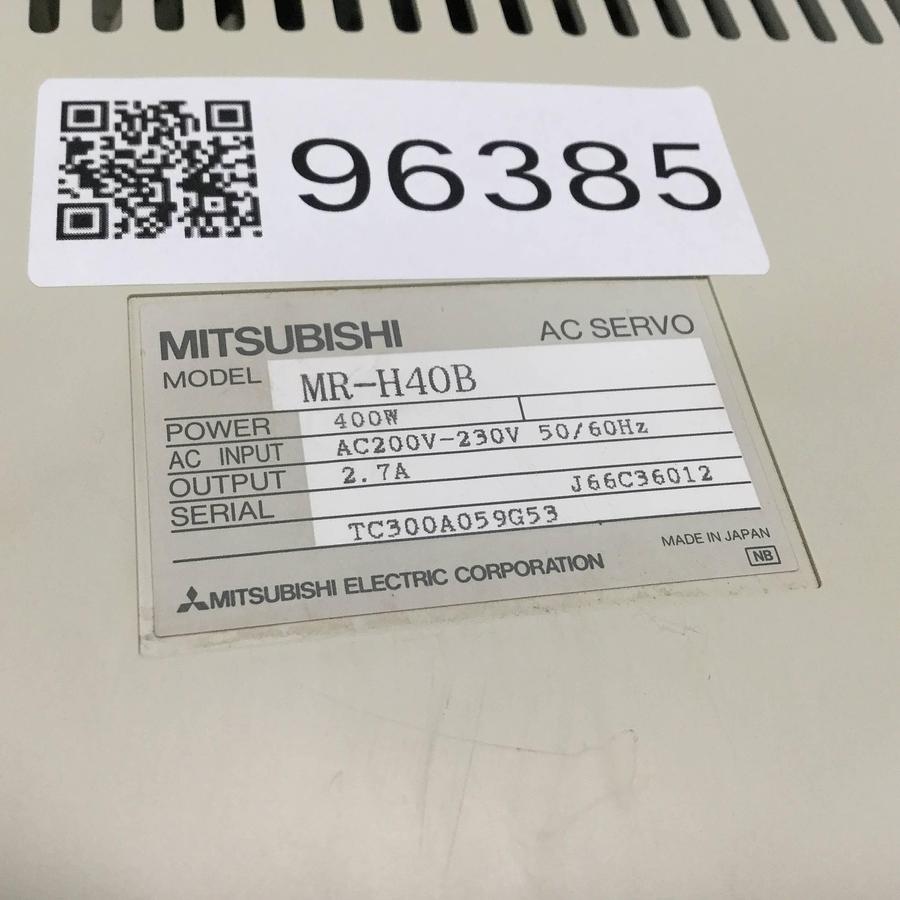 Used MITSUBISHI AC Servo Drive MR-H40B Used
