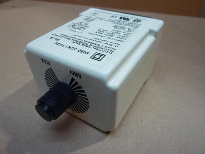 Used SQUARE D Time Delay Relay JCK-11V20 #33180