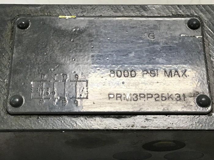 Used PARKER Valve PRM3PP25K31 USED