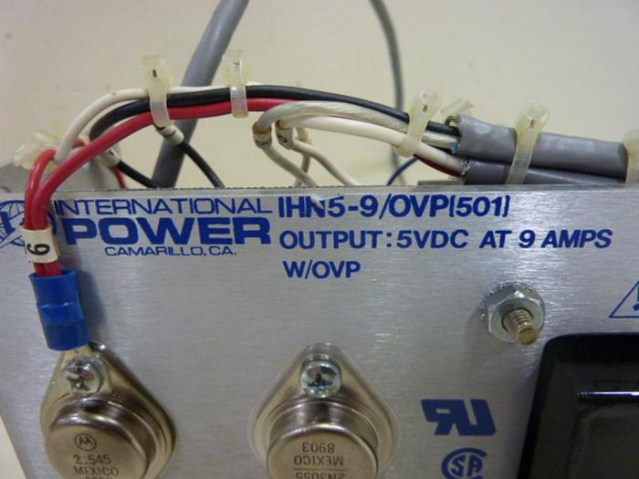 Used INTERNATIONAL POWER Power Supply IHN5-9/OVP #110077