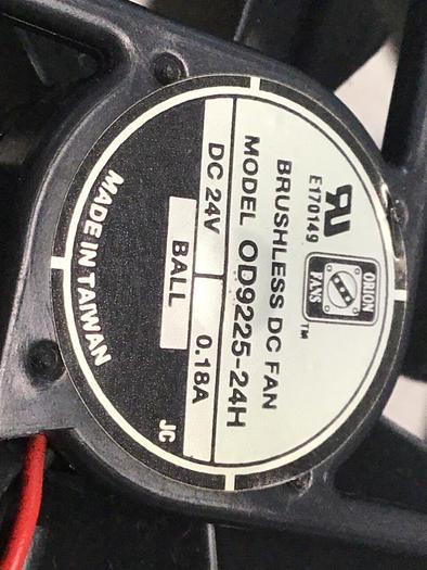 Used ORION Brushless DC Fan 0D9225-24H #113592
