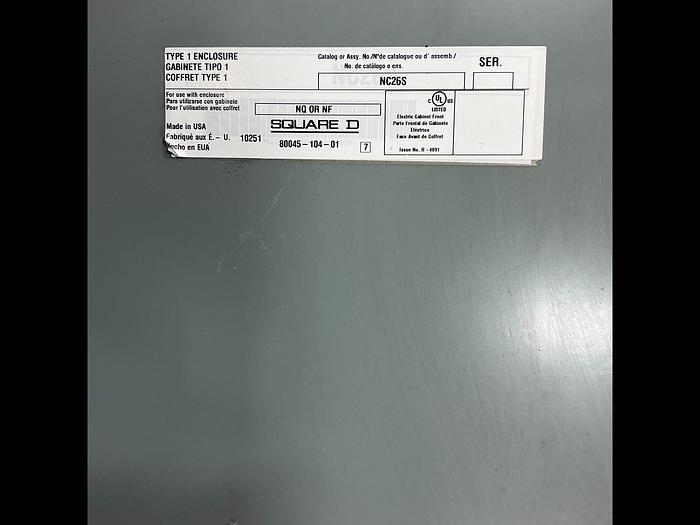 Used SQUARE D NC26S
