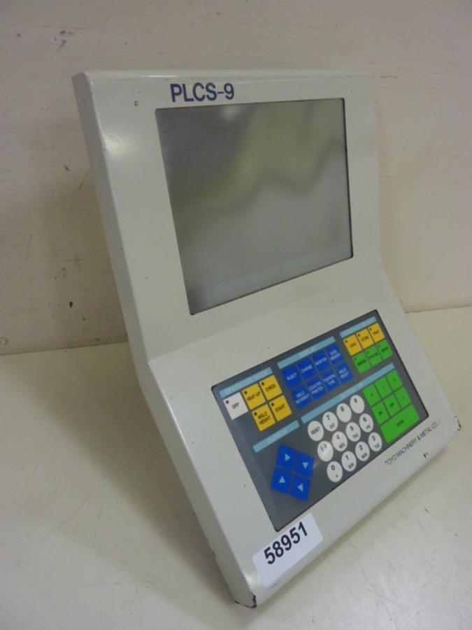 Used TOYO MACHINERY OPERATOR PANEL PLCS-9 Used