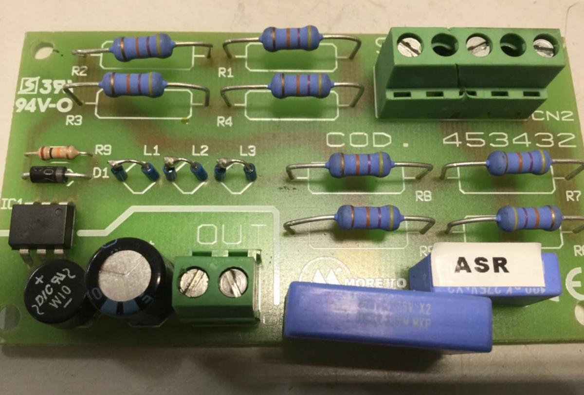 Used MORETTO Circuit Board SX607 453432 USED