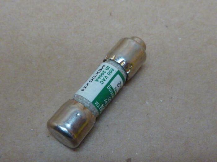 Used TRON / BUSSMANN 2 Amp Fuse FNQ-R-2 #36129