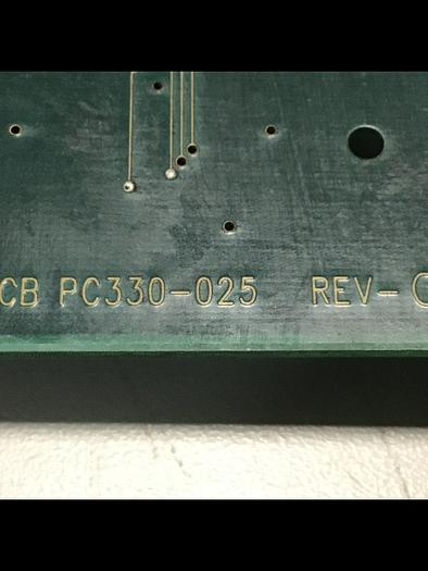 Used VAN DORN Analog Circuit Board 330025 PC330-025 Used