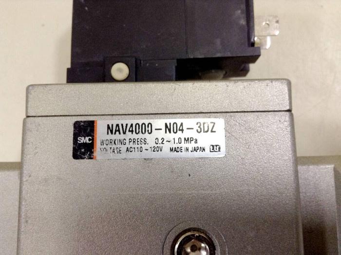 Used SMC Pneumatic Valve NAV4000-N04-3DZ #75515