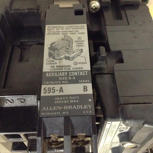 Used ALLEN BRADLEY Contactor 500-AOD920 SER B #85158