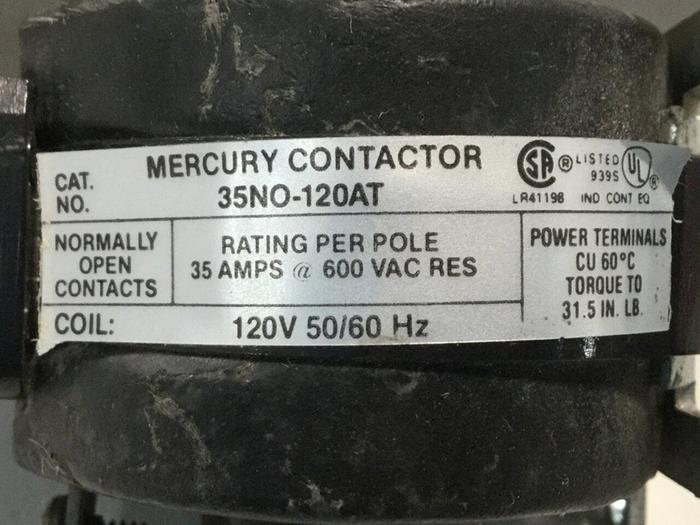 Used MDI Contactor 35NO-120AT #109432