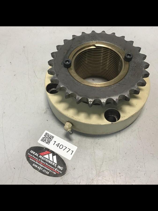 Used CINCINNATI MILACRON Die Height Adjustable Tie Bar Nut VT165-5 / PART USED