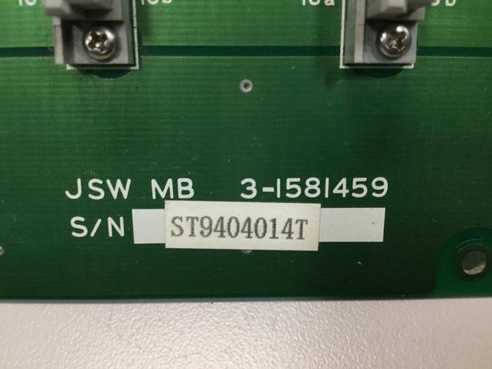 Used JSW BackPlane / Mother Board 3-1581459 #101562
