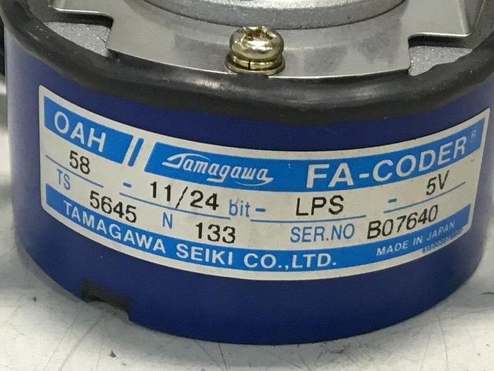 Used TAMAGAWA Encoder TS5645 58-11/24 BIT-LPS-5V Used