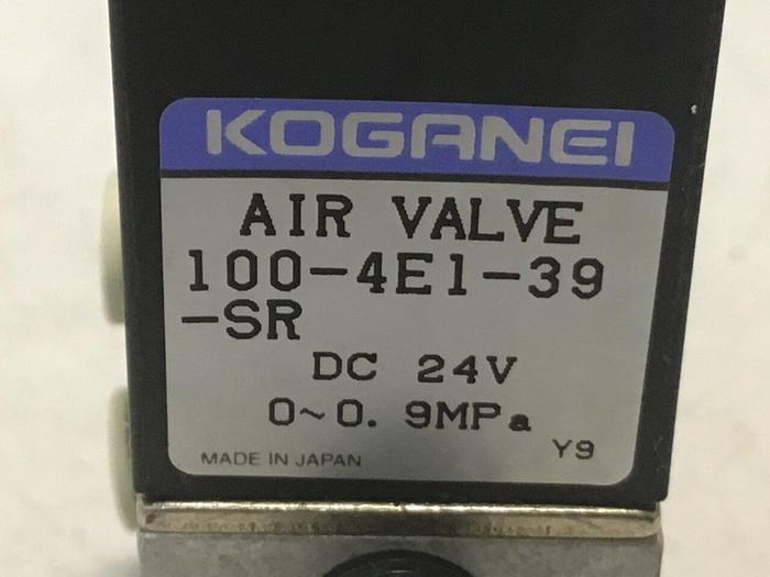 Used KOGANEI Air Valve 100-4E1-39-SR #124286