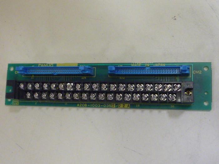 Used FANUC Terminal Strip Board A208-1003-0350/02A #65554