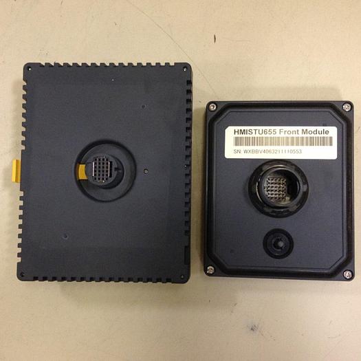 Used SCHNEIDER ELECTRIC Touch Panel HMISTU655 #80136