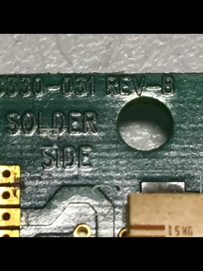 Used VAN DORN Sequencer Circuit Board PC330-029 330-029 Used