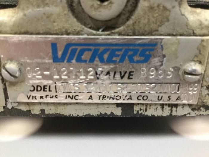 Used VICKERS Valve CVCS32W11S210S20A00B99Y10 #90466