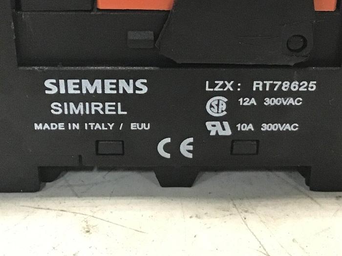 Used SIEMENS Relay LZXRT4A4L24 #124676