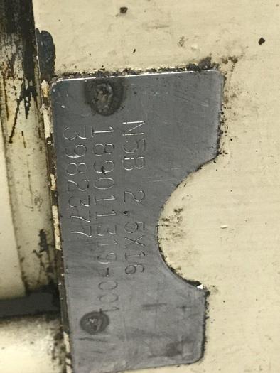 Used HYDRO LINE Injection Sled Cylinder N5B 2.5X16 #117493