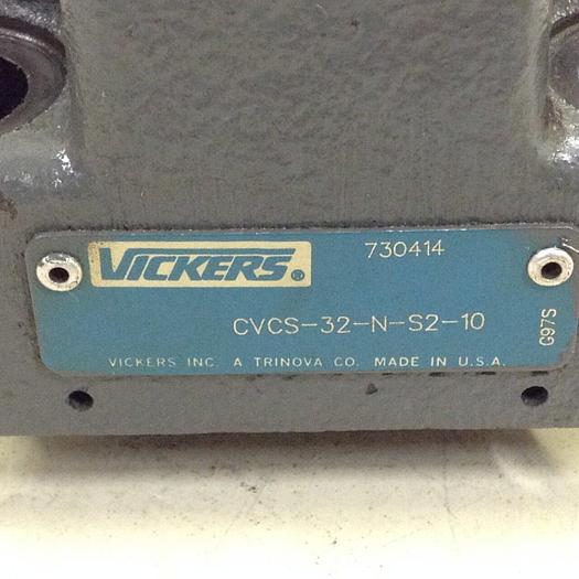 Used VICKERS Valve CVCS32NS210 #81214