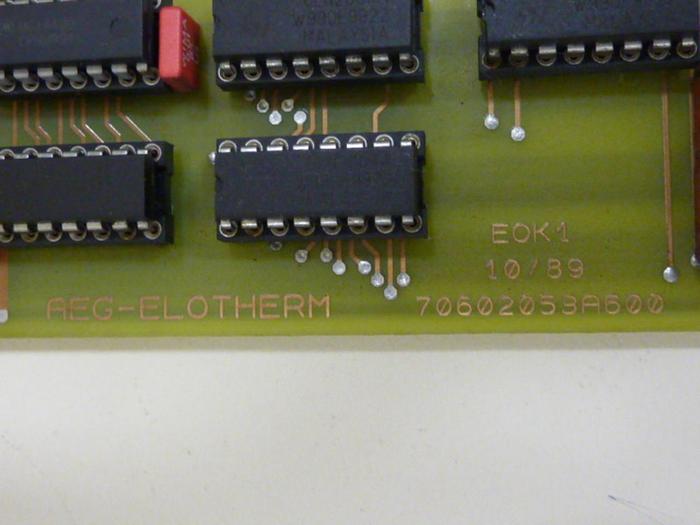 Used AEG Slot Card 70602053A600 #53412