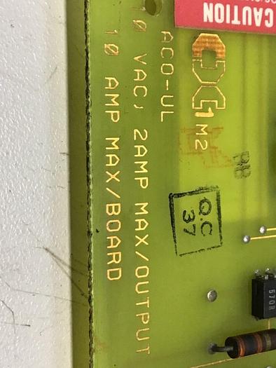 Used CINCINNATI MILACRON Output Board 3-531-3563A #120330