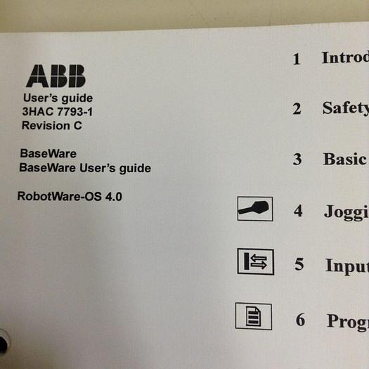 Used ABB User's Guide 3HAC 7793-1 #70939
